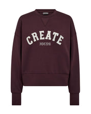 Sweatshirt aus Viskosemix - 159 Fudge - Rot