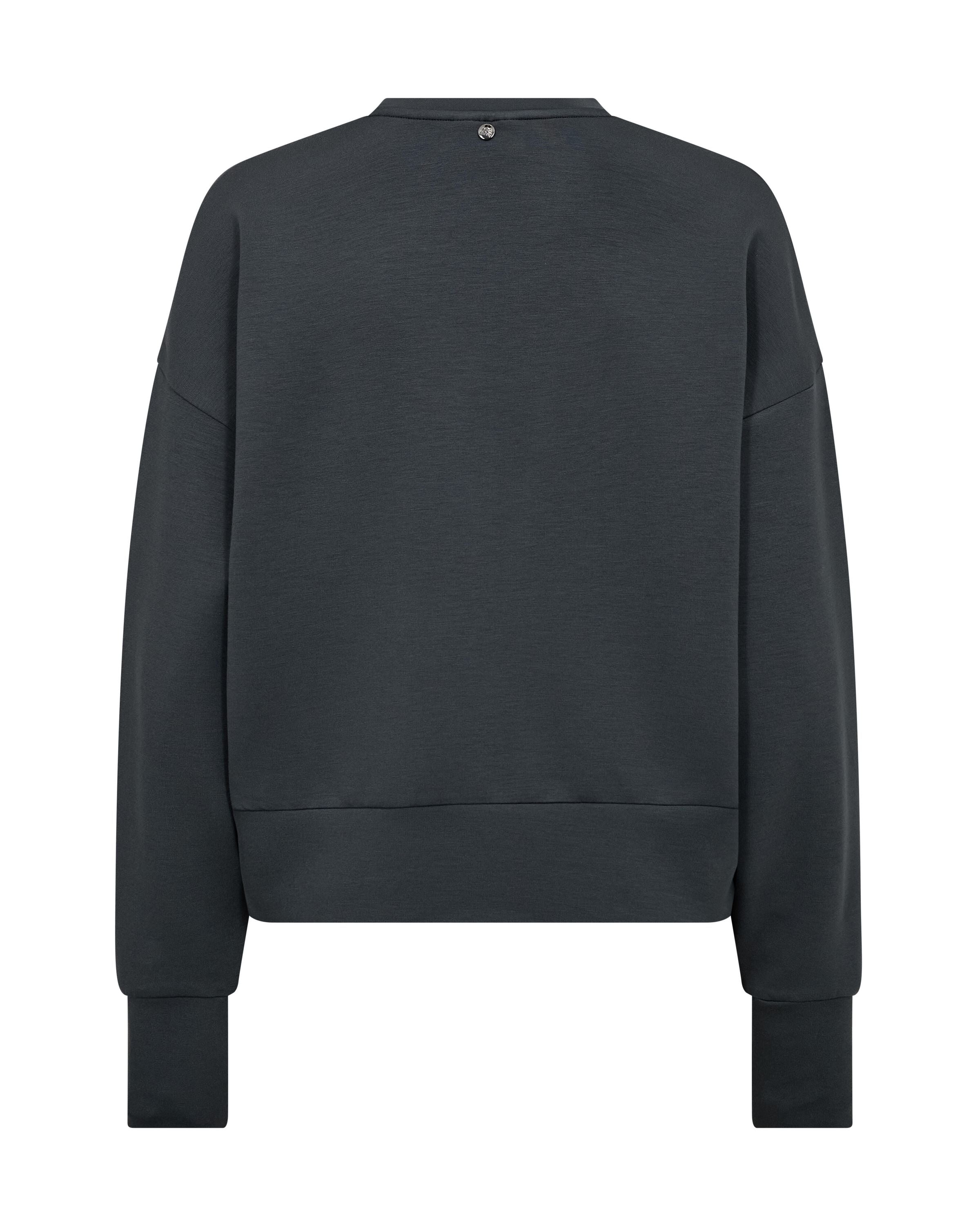 Sweatshirt aus Viskosemix - 836 Urban Chic - Grau