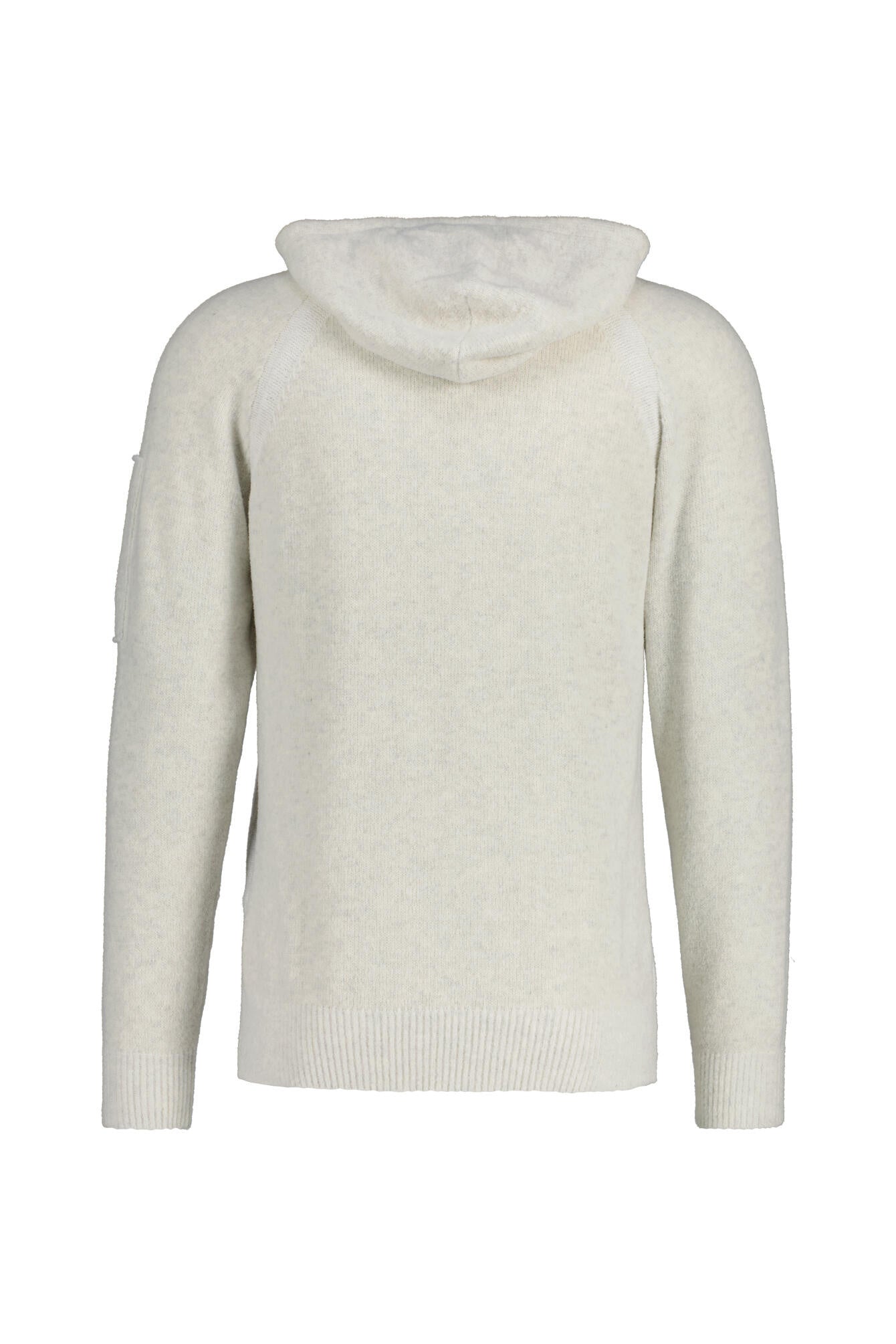 Strickpullover mit Kapuze - M12 White - Creme