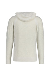 Strickpullover mit Kapuze - M12 White - Creme