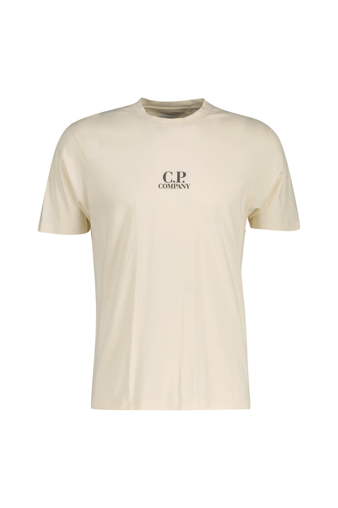 T-Shirt aus Baumwolle - 402 Pistachio Shell - Creme