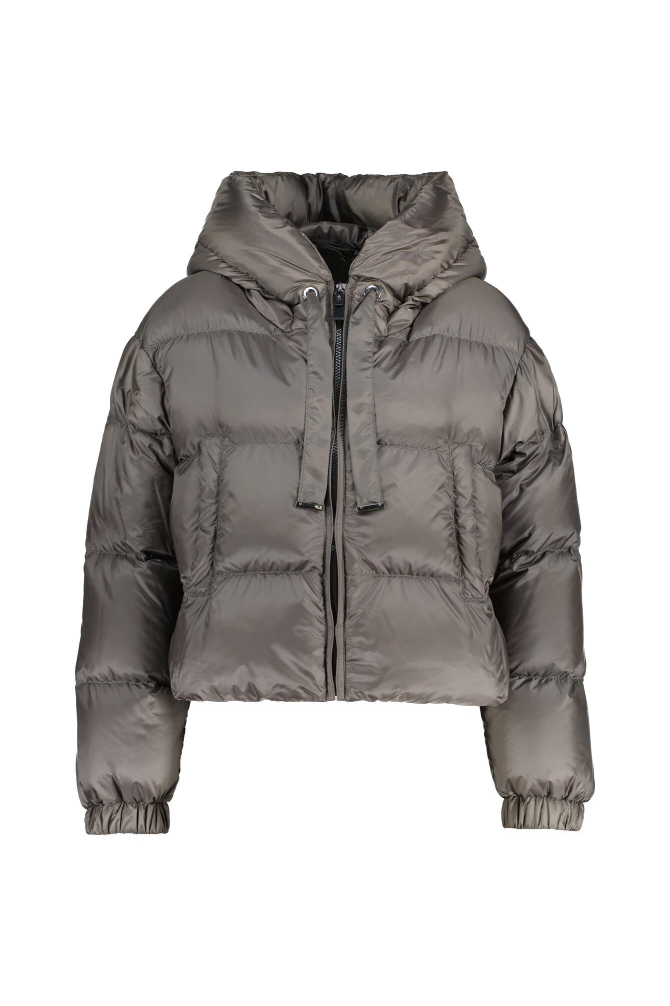 Daunenjacke SEIE mit Kapuze - 005 - Grau