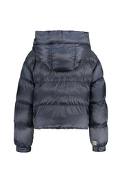 Daunenjacke SEIE mit Kapuze - 008 - Blau