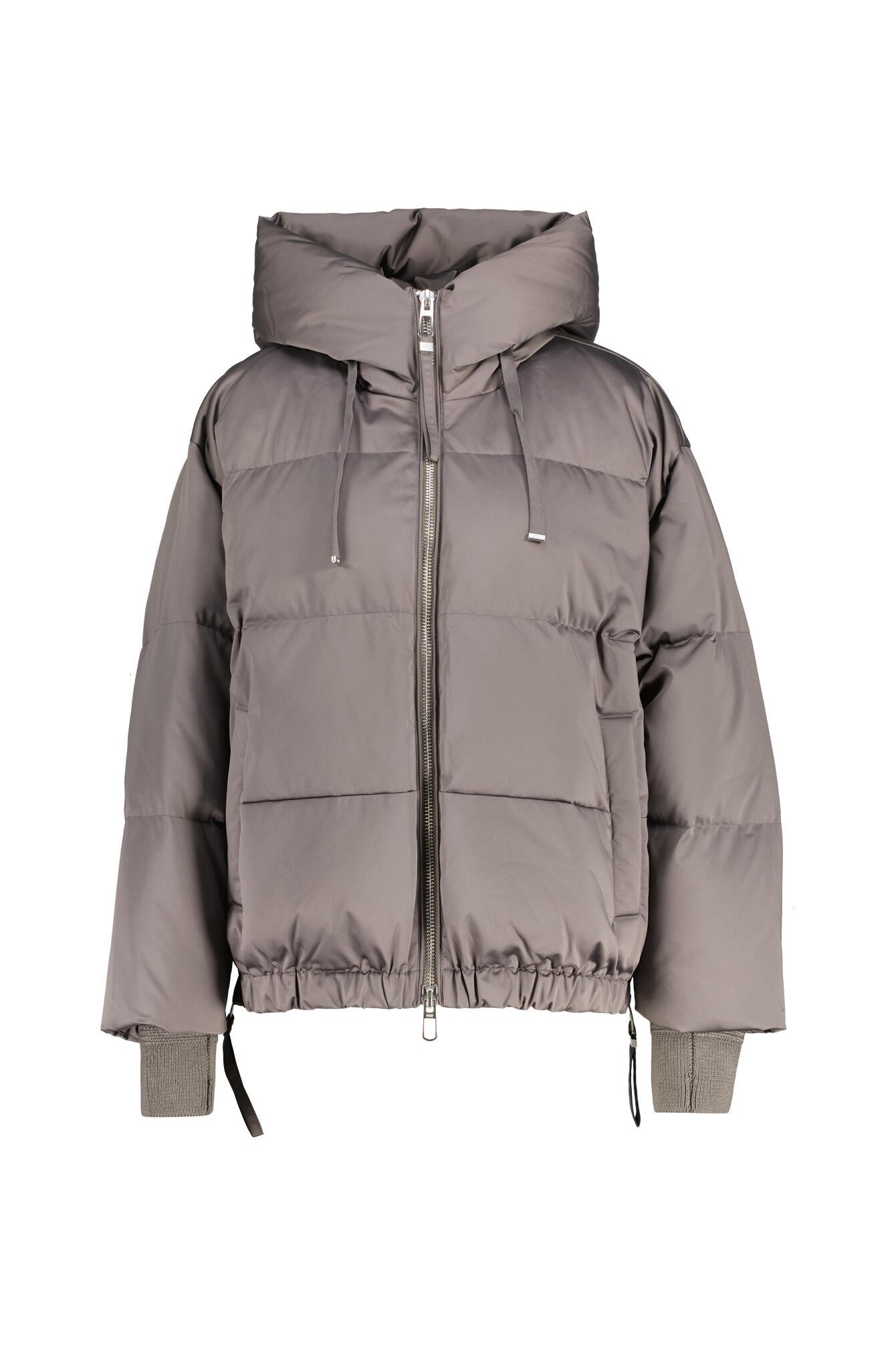 Daunenjacke HEKA M 75 mit Kapuze - 244 Dark Antler - Grau