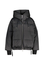 Daunenjacke HEKA M 75 mit Kapuze - 901 Black - Schwarz