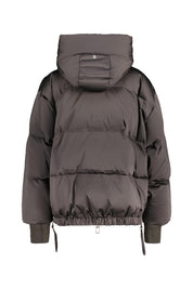 Daunenjacke HEKA M 75 mit Kapuze - 239 Dark Brown - Braun