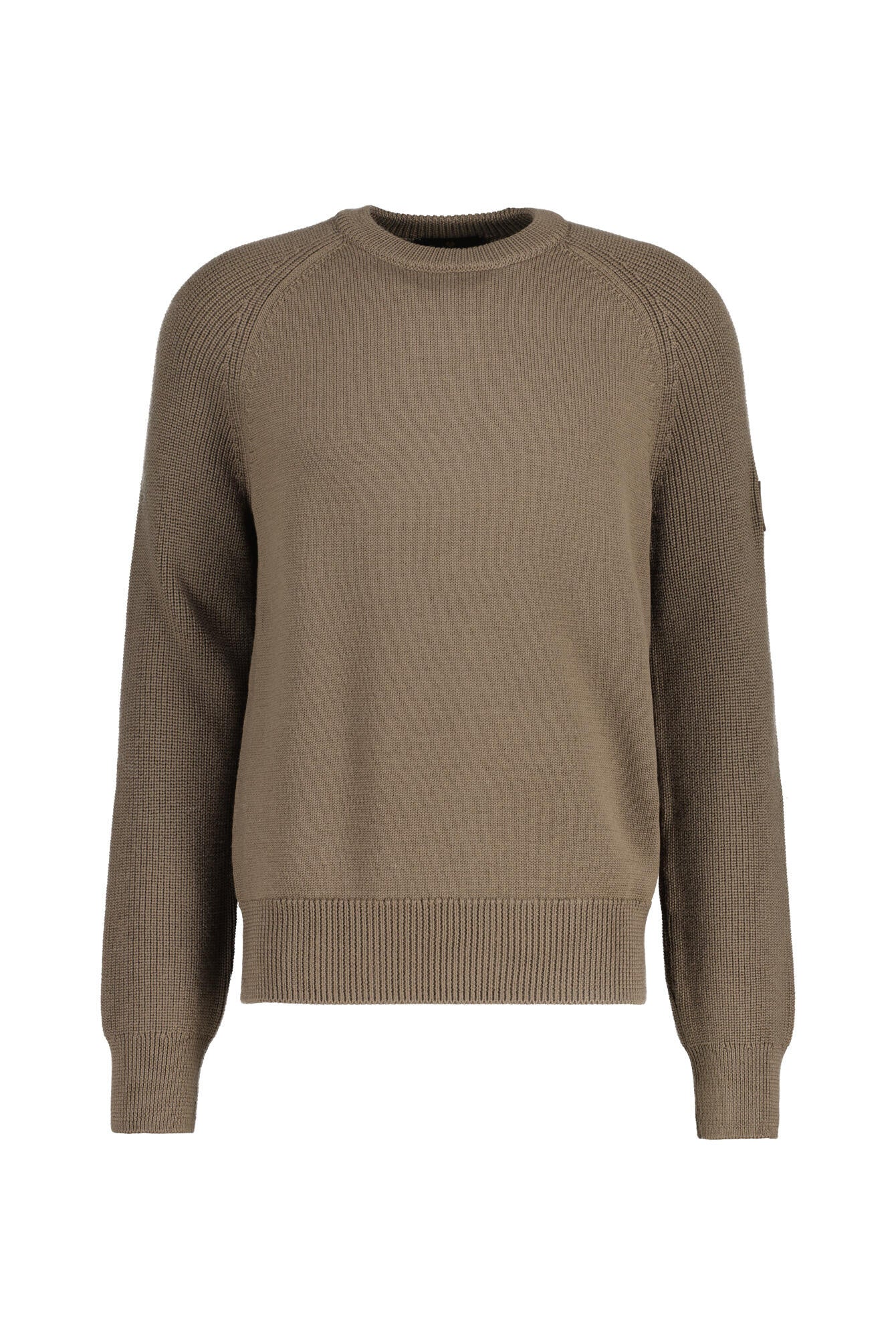 Strickpullover ASPECT aus Wolle - Major Brown - Braun