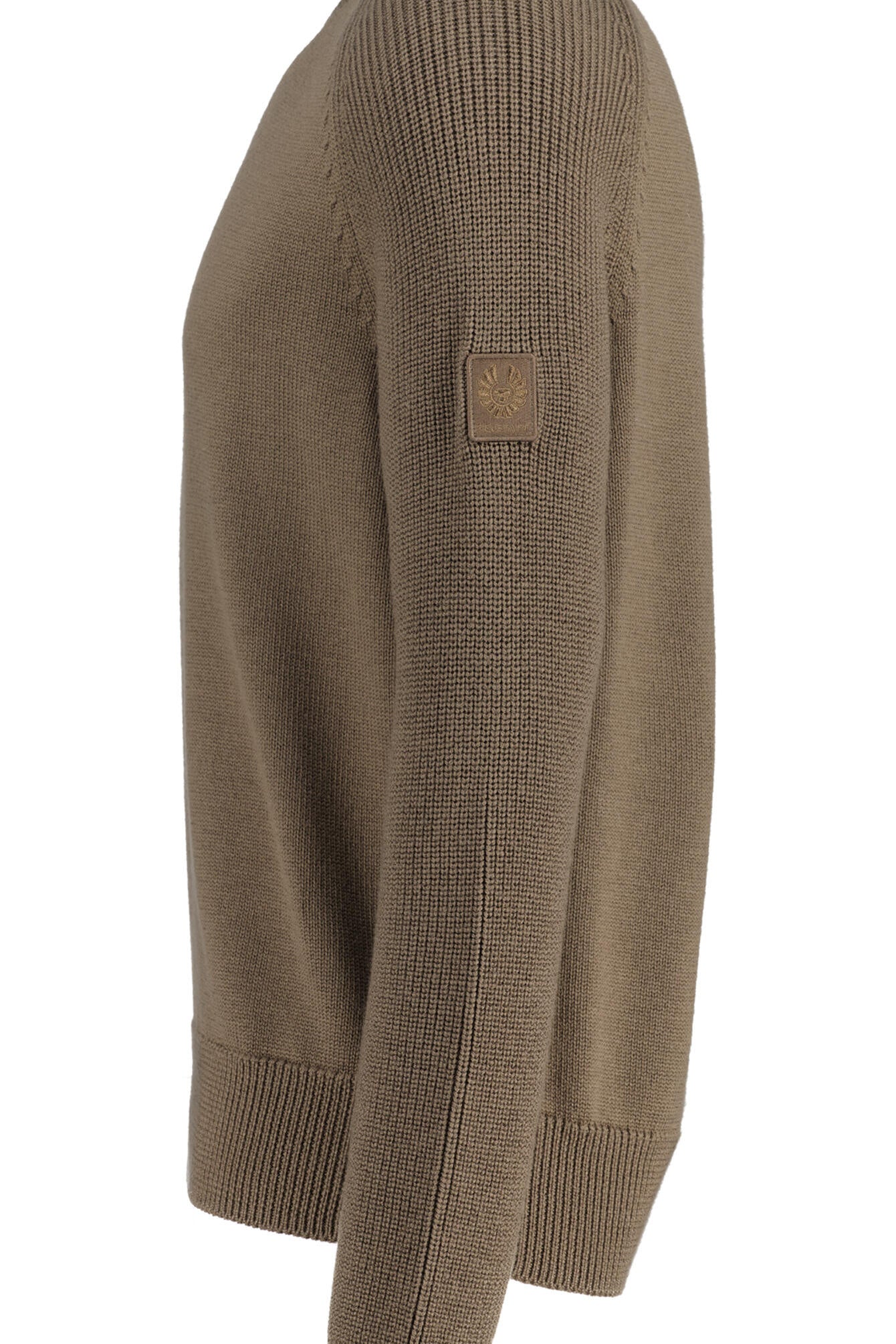 Strickpullover ASPECT aus Wolle - Major Brown - Braun