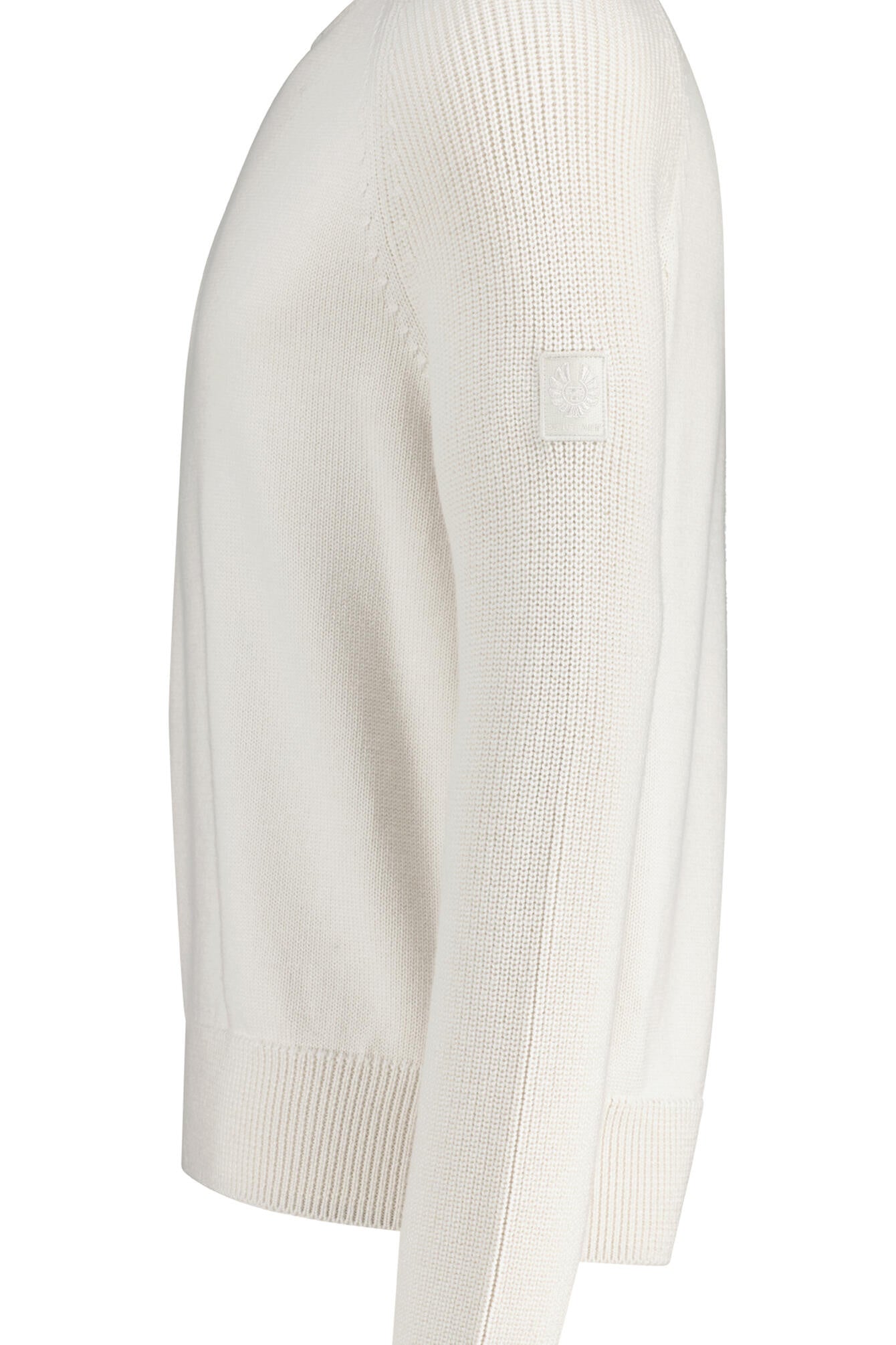 Strickpullover ASPECT aus Wolle - Silver Birch - Weiß