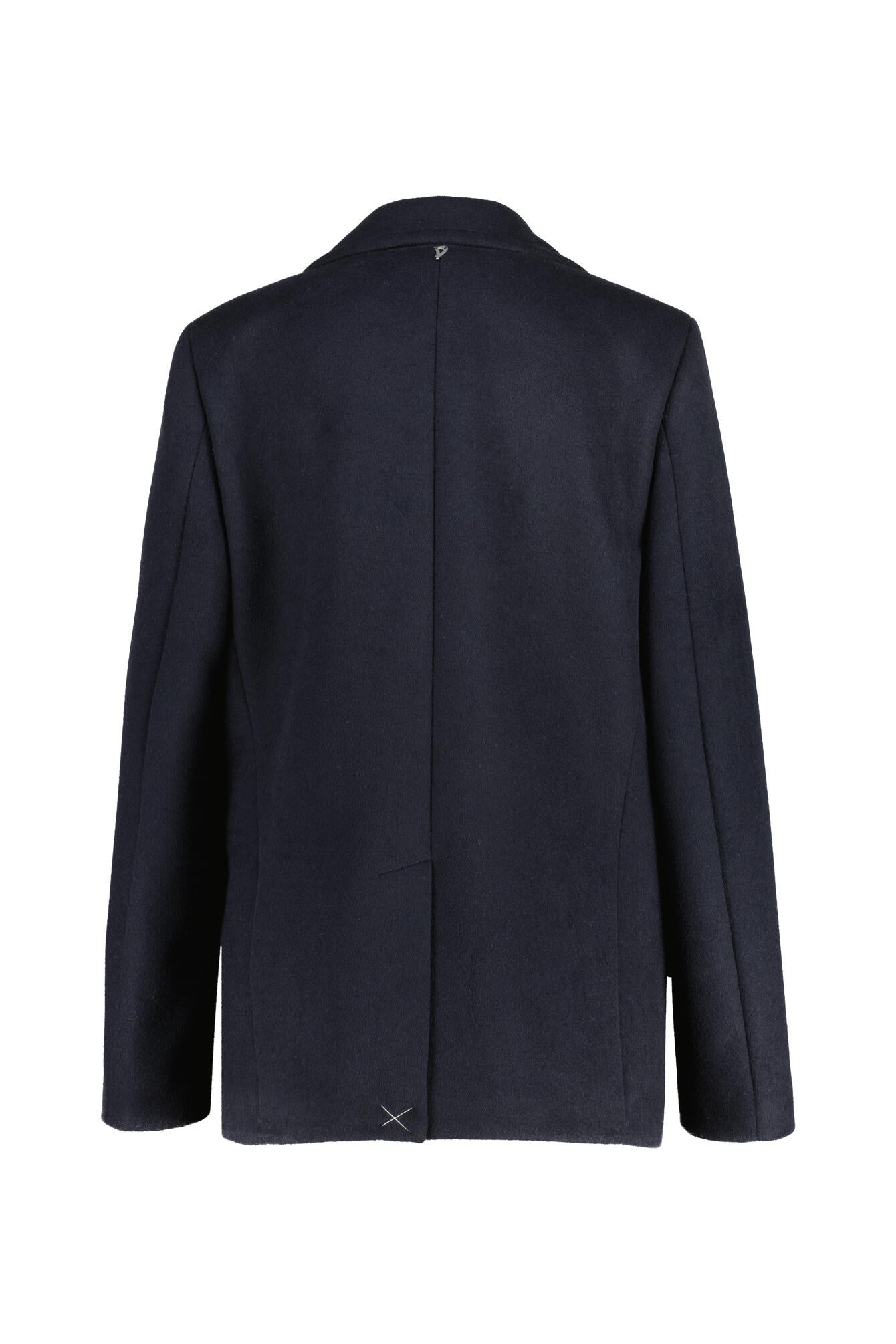 Wolljacke mit Reversekragen - 897 - Blau
