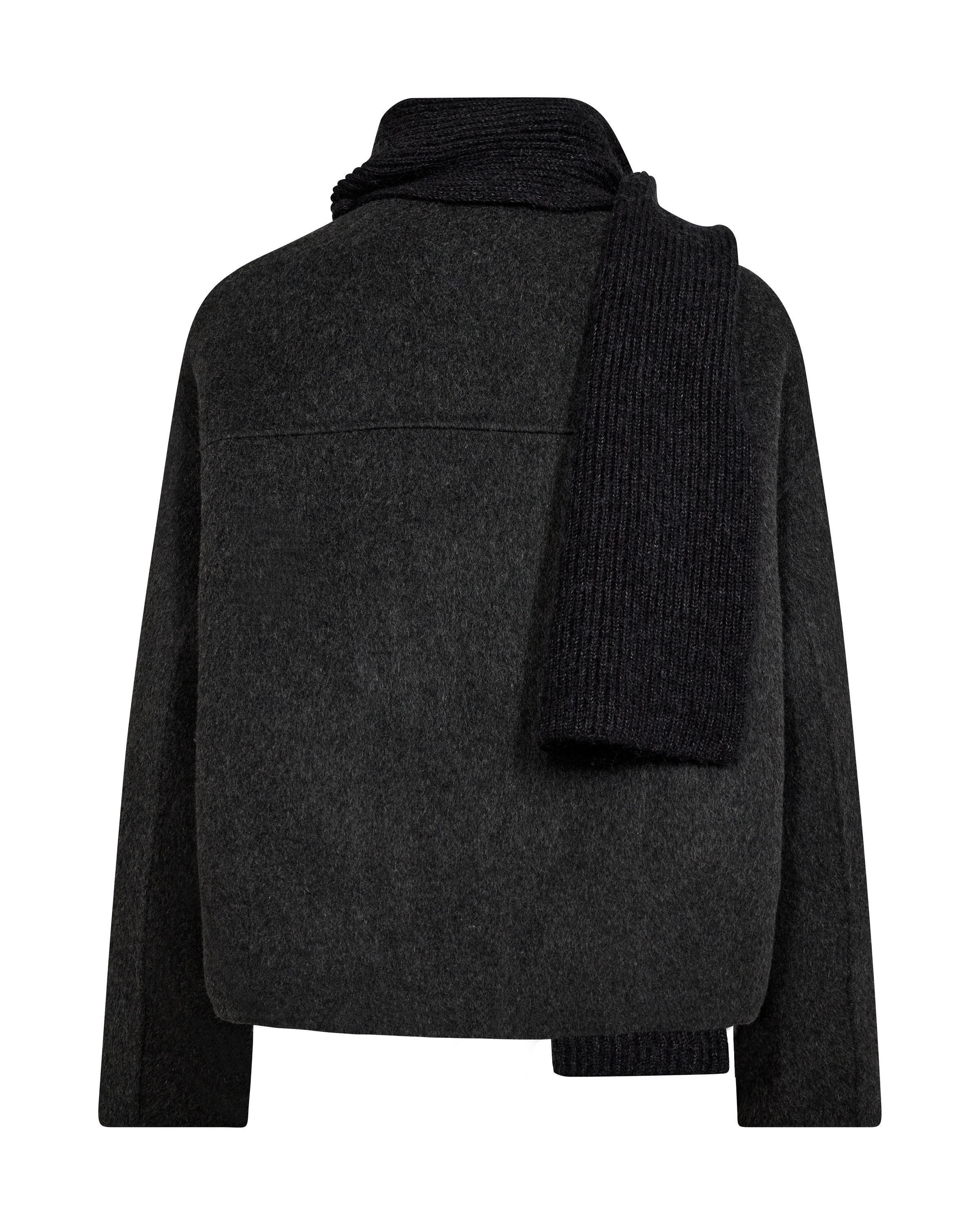Wolljacke MARIA LOISA - 819 Phantom - Grau