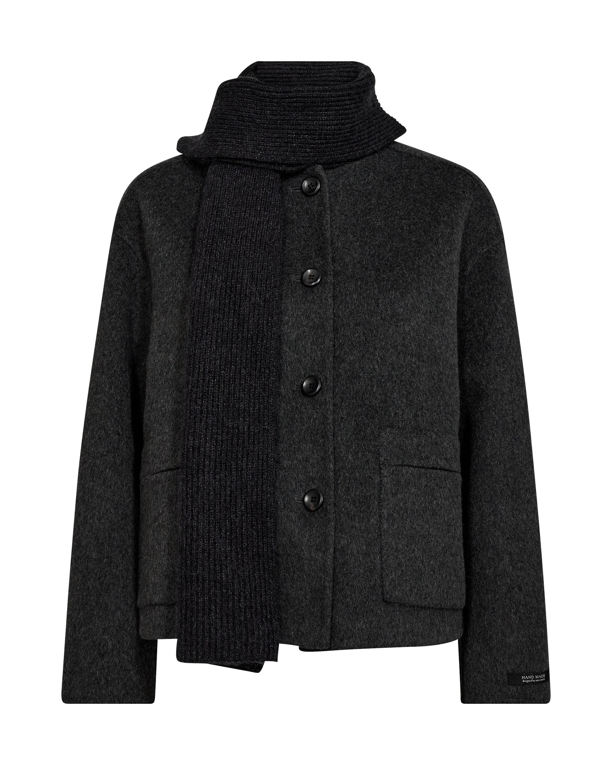 Wolljacke MARIA LOISA - 819 Phantom - Grau