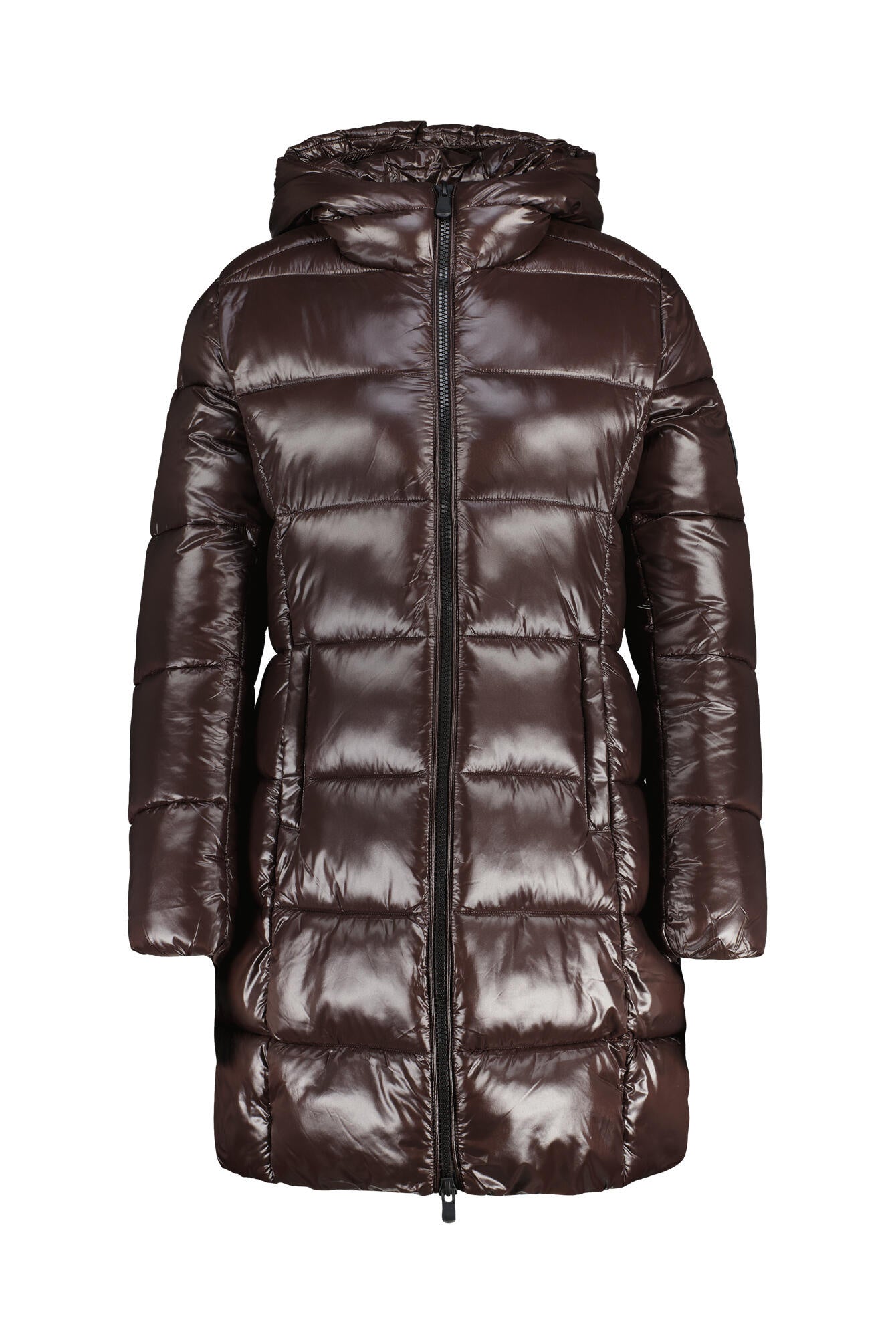 Pufferjacke INES - 40009 Brown Black - Braun