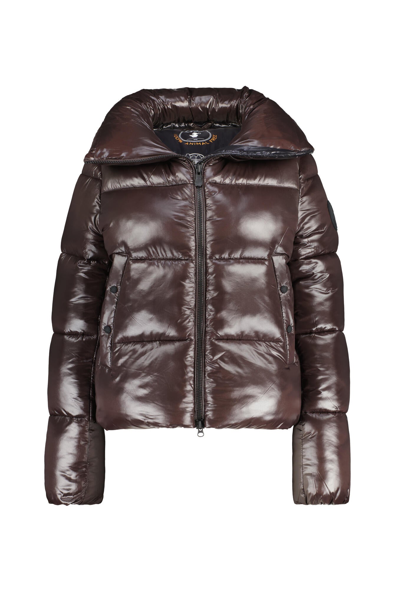 Pufferjacke - 40009 Brown Black - Braun