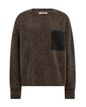 Strickpullover aus Woll-Mix - 158 Falcon - Braun