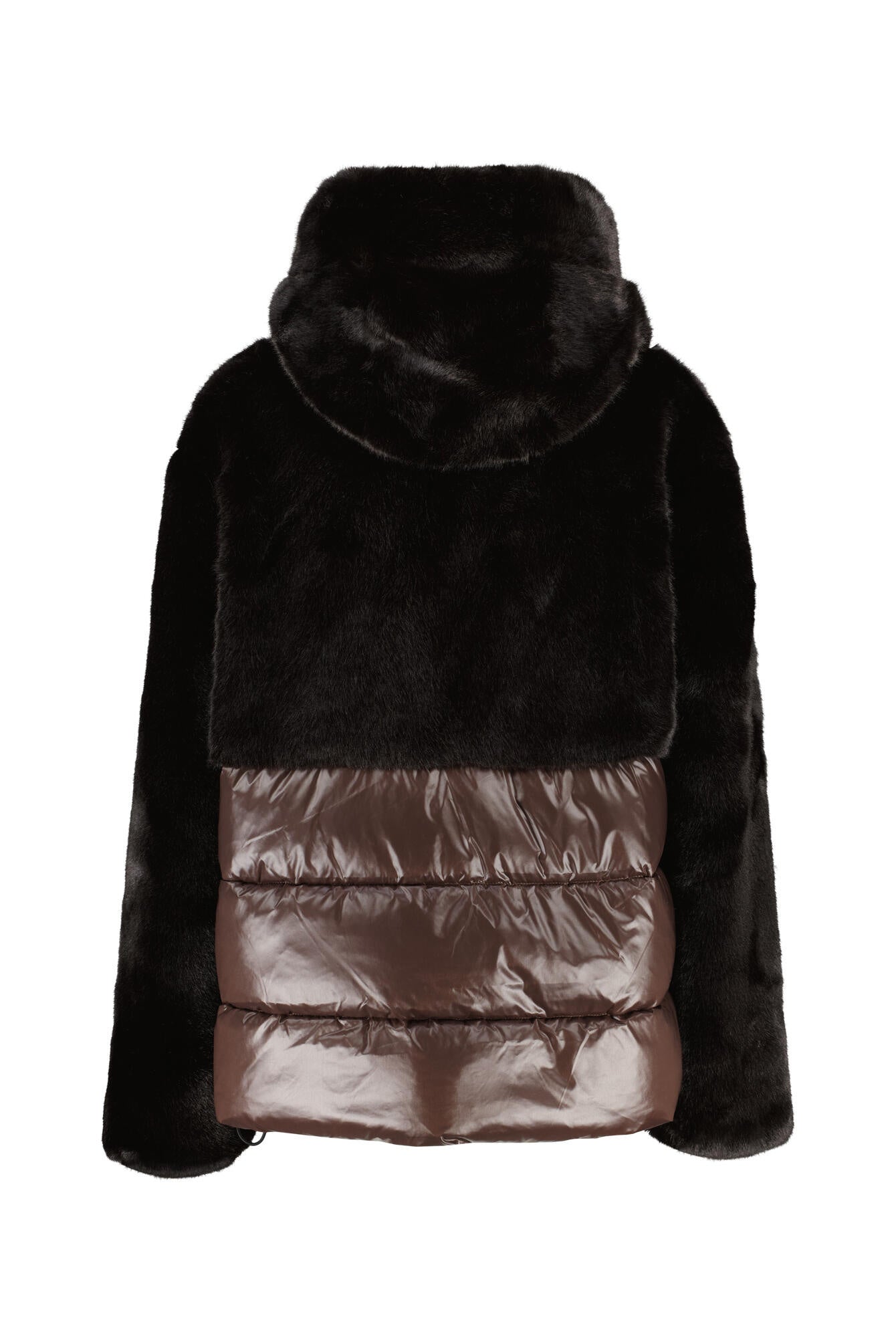 Steppjacke FANEVIL in Felloptik - 390 Java Marrone - Braun