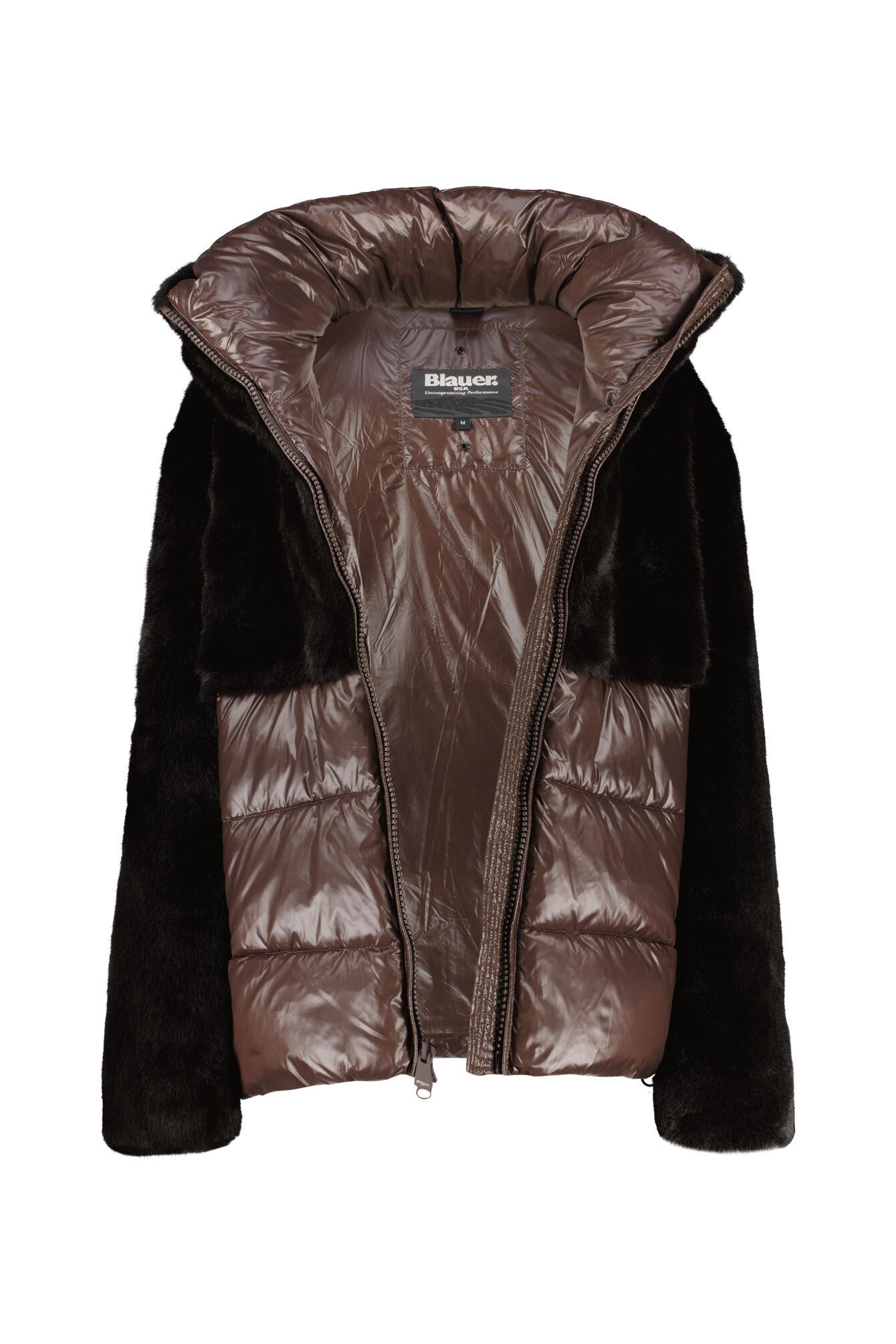 Steppjacke FANEVIL in Felloptik - 390 Java Marrone - Braun