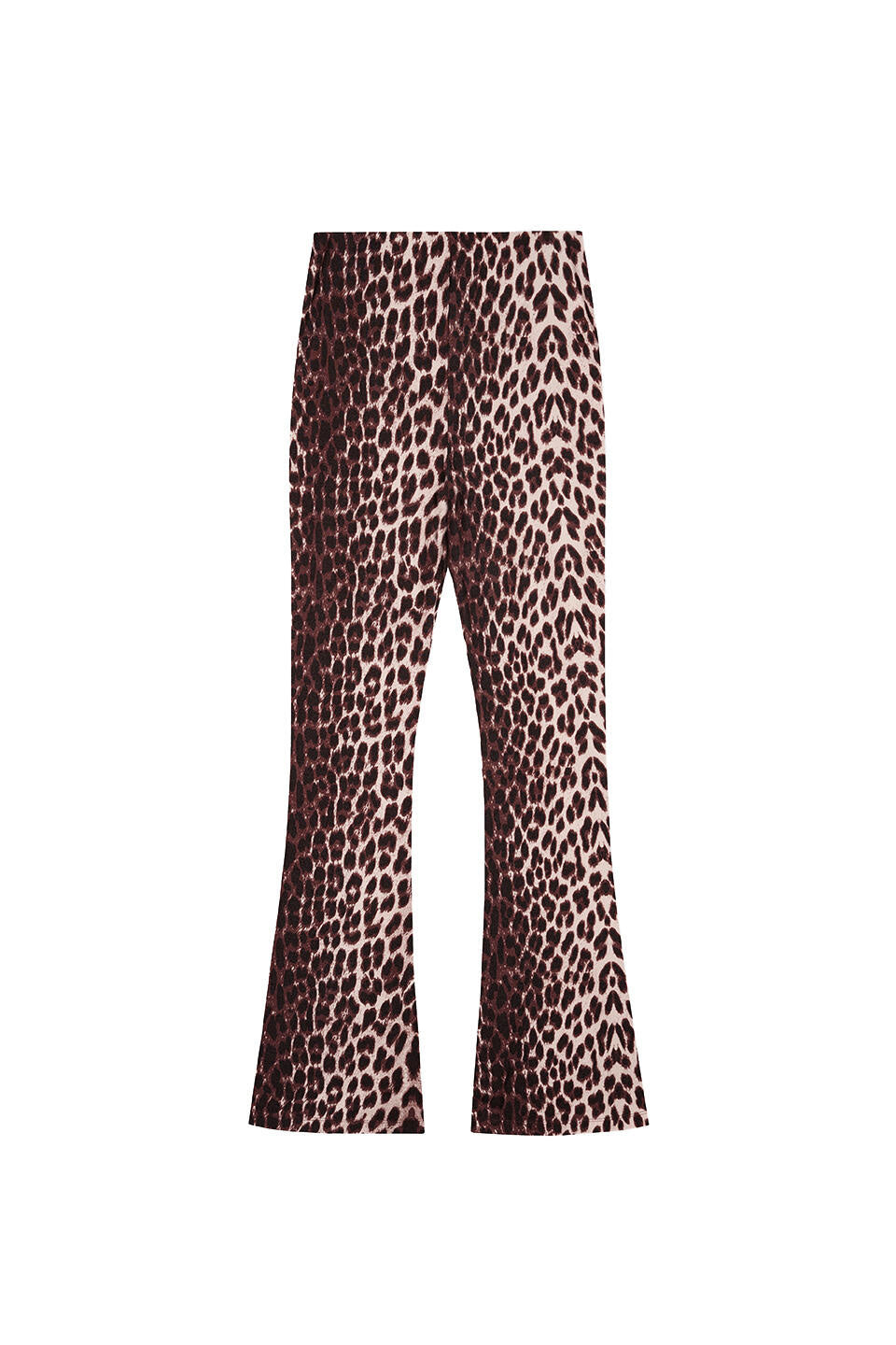 Leggings TIA mit Schlag - Leo Cherrywood - Braun