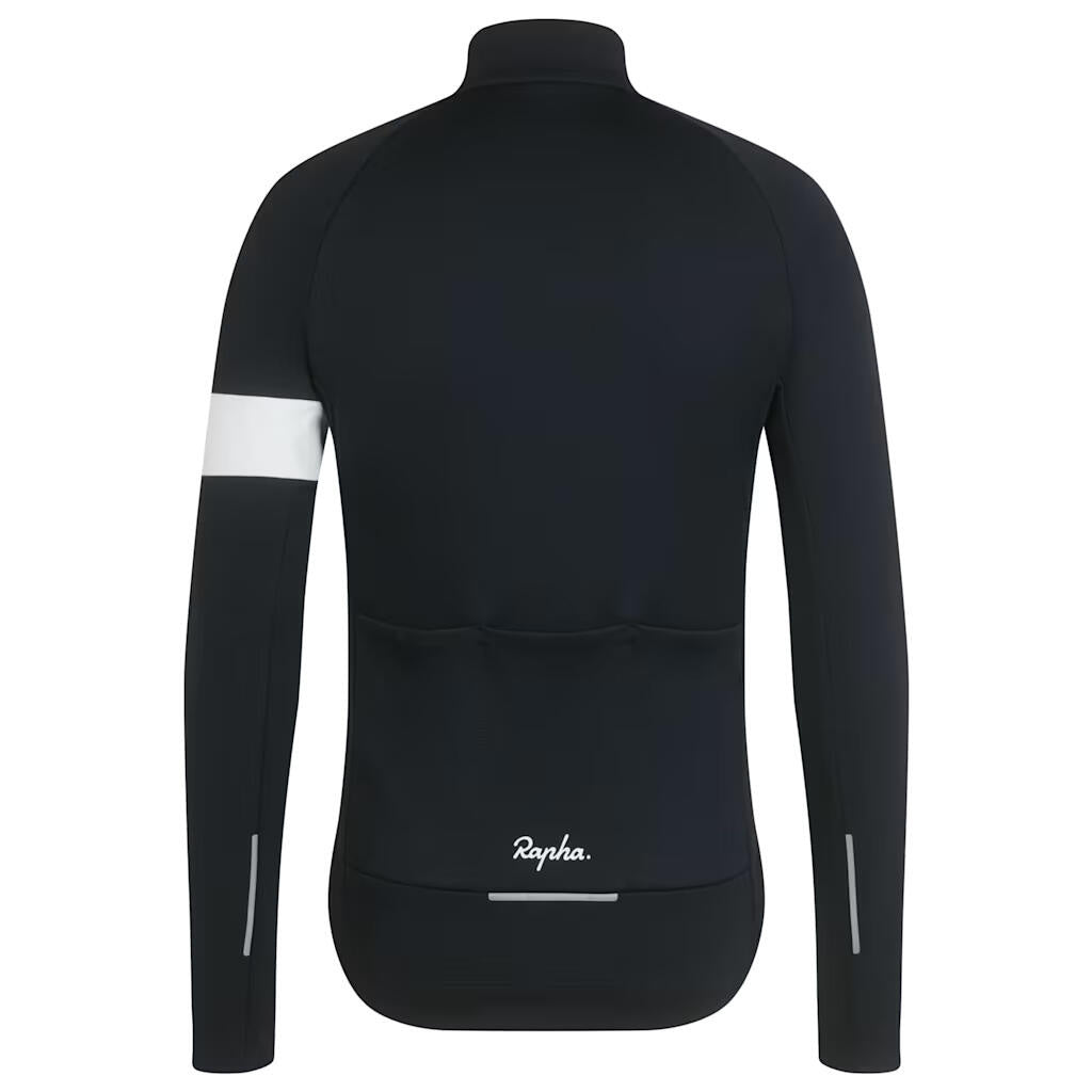 Thermo-Funktionsjacke - Black/White - Schwarz