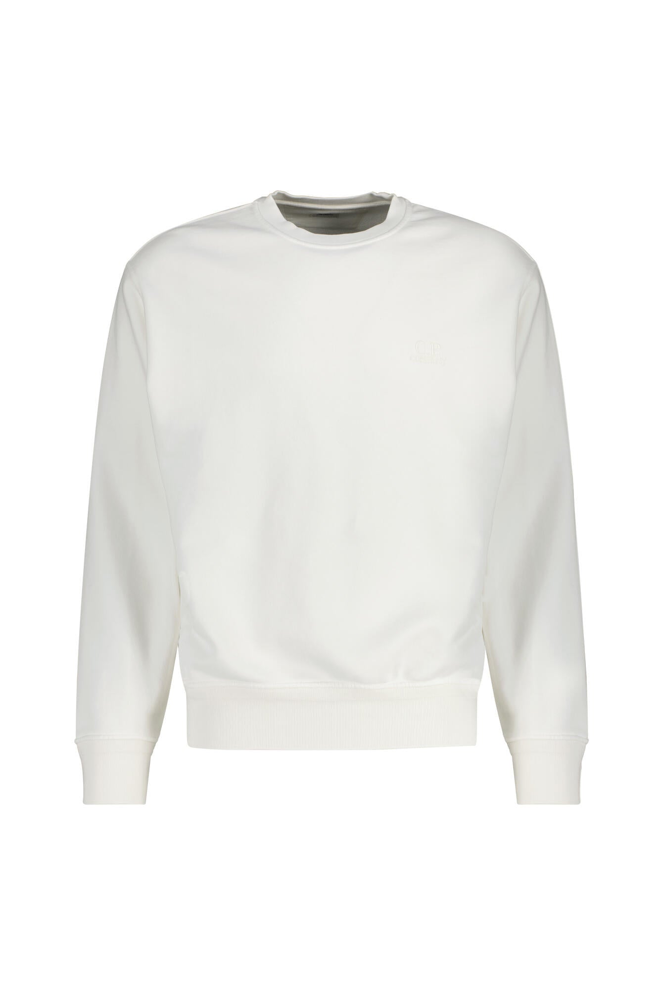 Sweatshirt aus Baumwolle - 103 Gauze White - Weiß