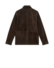 Lederjacke JULE mit aufliegendem Kragen - 769 Chocolate Brown - Braun