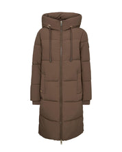 Steppmantel OLLIE mit Kapuze - 662 Chocolate Chip - Braun