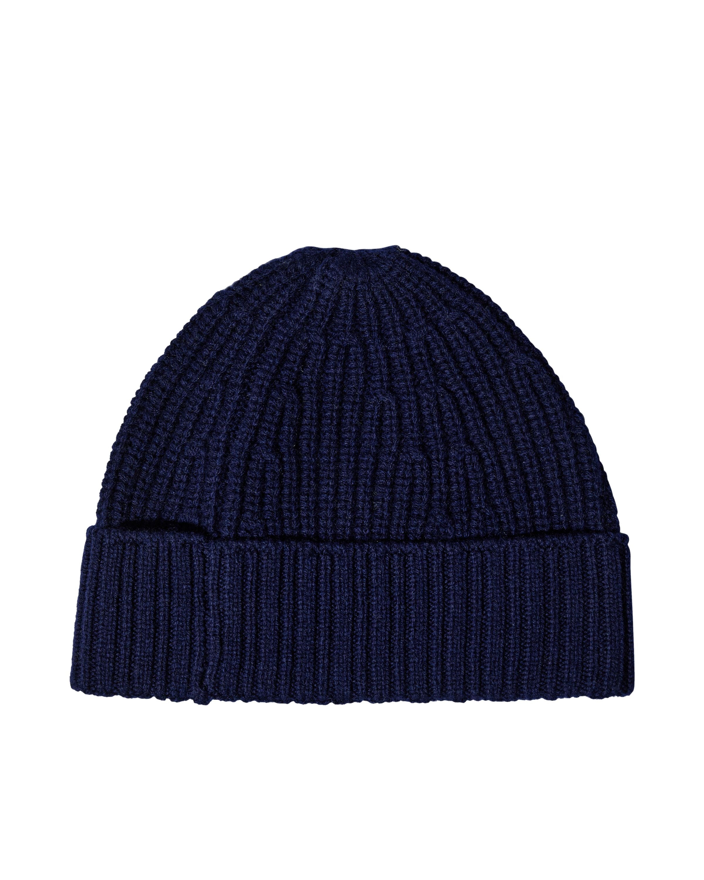 Strickmütze SEAMAN aus Wolle - 964 Blue - Blau