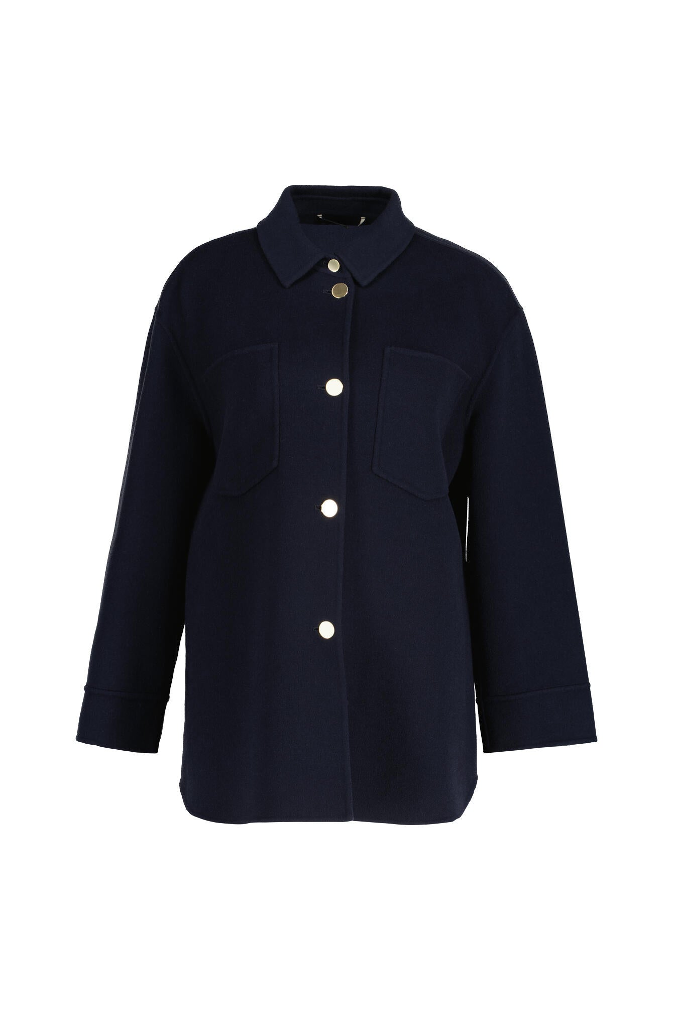 Jacke ELEONORA aus Schurwolle - 081 - Blau