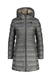 Daunenjacke AGNES mit Kapuze - 978 Grigio Anthra - Grau