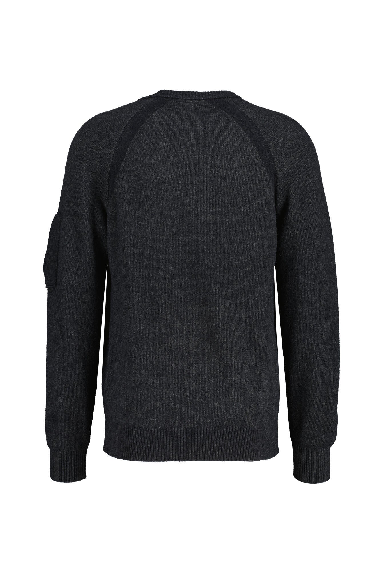 Strickpullover aus Wollmix - 978 Dark Shadow - Grau