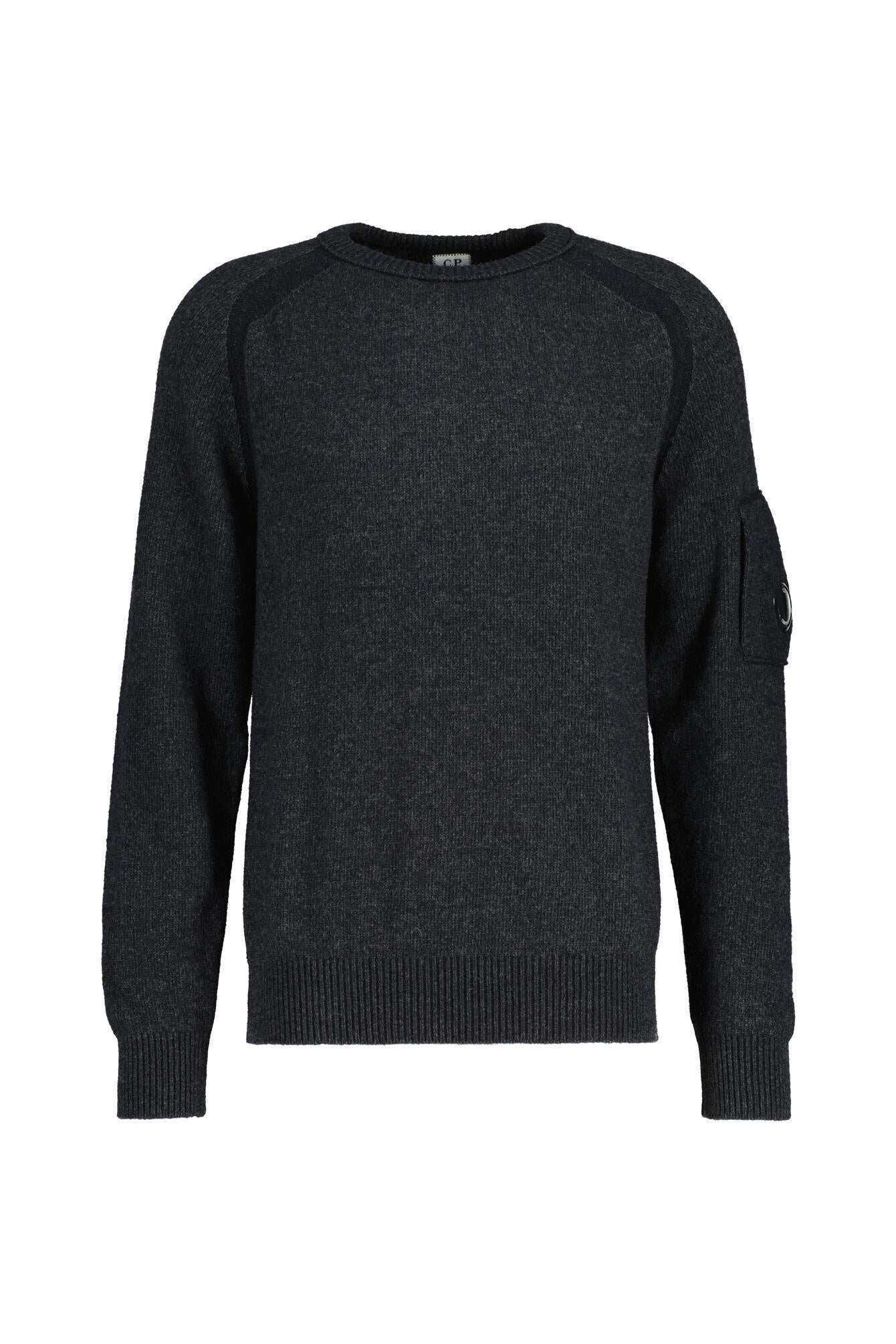 Strickpullover aus Wollmix - 978 Dark Shadow - Grau