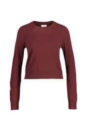 Strickpullover aus Merinowolle - 149 Plum - Rot