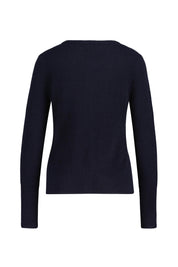Strickjacke aus Kaschmir - 112 Navy - Blau