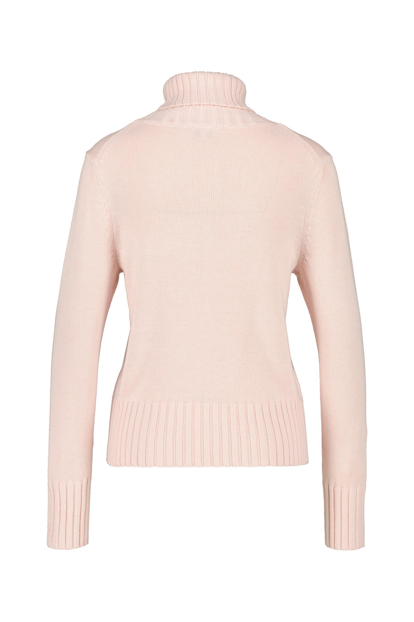 Strickpullover mit Rollkragen - 102 Rose - Rosa