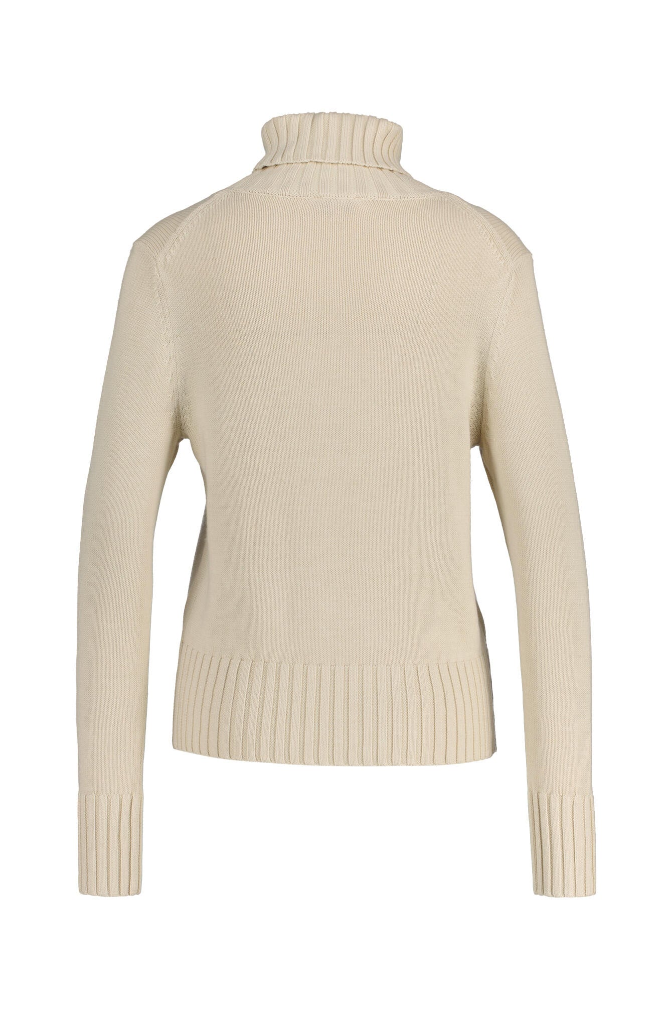 Strickpullover mit Rollkragen - 114 Beige - Beige