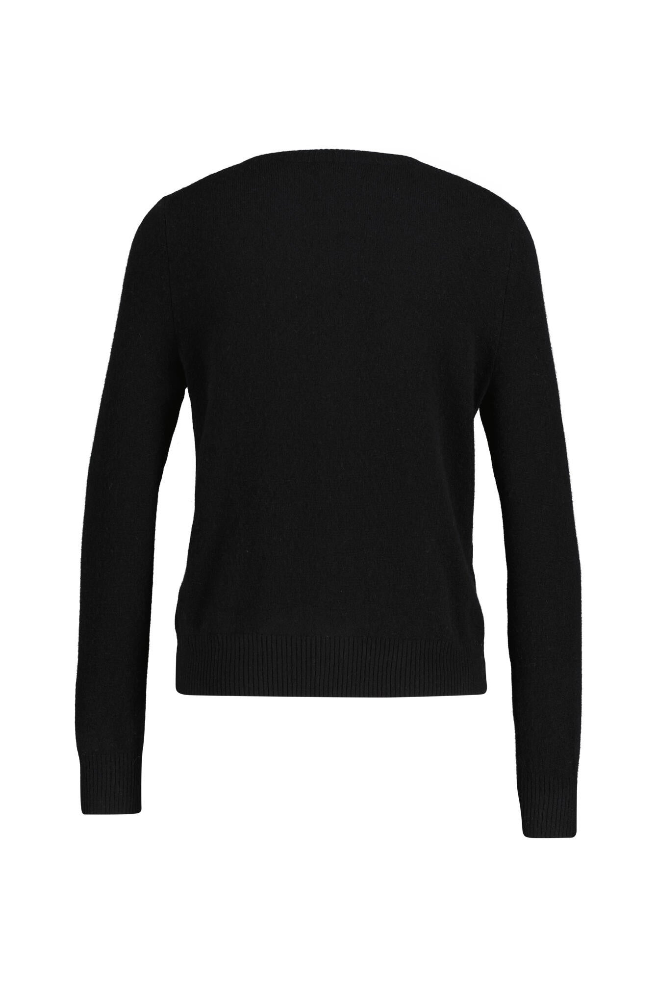Strickjacke aus Kaschmir - 113 Black - Schwarz