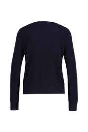 Strickjacke aus Kaschmir - 112 Navy - Blau