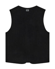 Strickweste aus Wolle - 801 Black - Schwarz