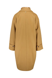 Mantel aus Schurwollmix - 2157 Cammello - Braun