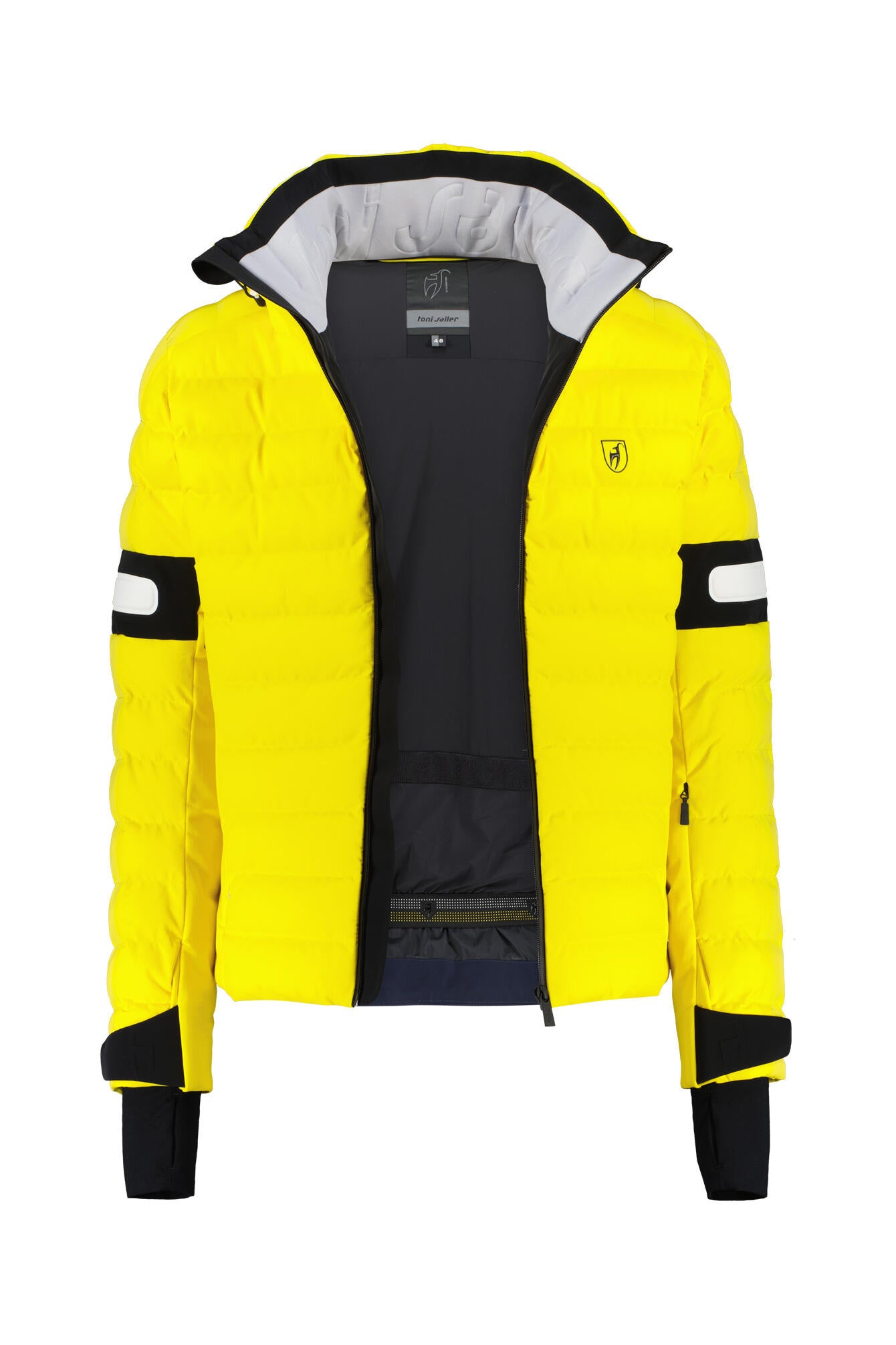 Skijacke GIDEON mit abnehmbarer Kapuze - 489 Nepal Yellow - Gelb