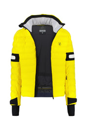 Skijacke GIDEON mit abnehmbarer Kapuze - 489 Nepal Yellow - Gelb