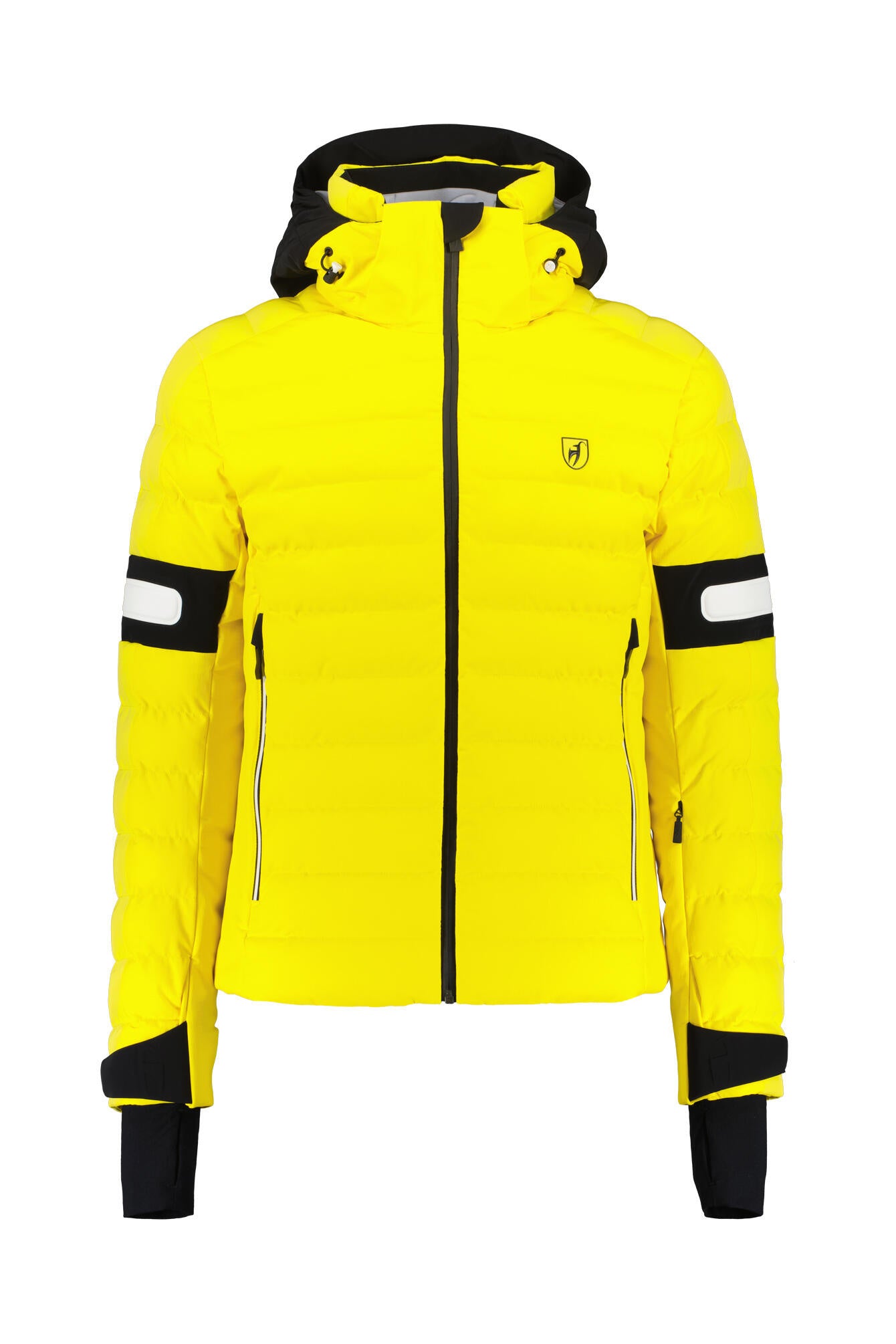 Skijacke GIDEON mit abnehmbarer Kapuze - 489 Nepal Yellow - Gelb