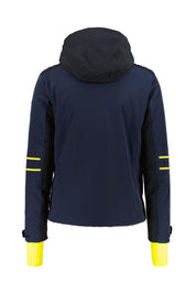 Skijacke GEORGE mit abnehmbarer Kapuze - 196 Midnight - Blau