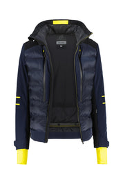 Skijacke GEORGE mit abnehmbarer Kapuze - 196 Midnight - Blau