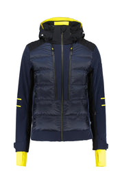 Skijacke GEORGE mit abnehmbarer Kapuze - 196 Midnight - Blau