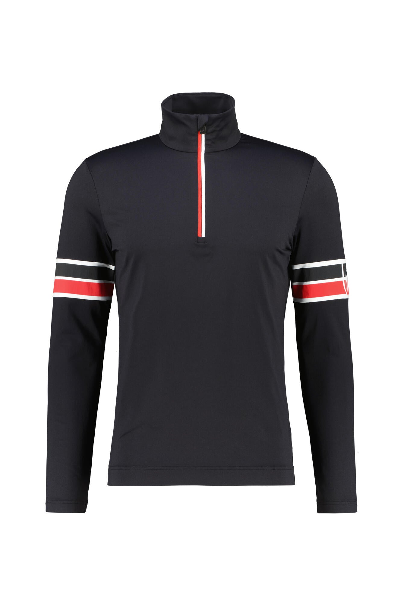 Funktionsshirt MATEO mit Stehkragen - 100 Black - Schwarz