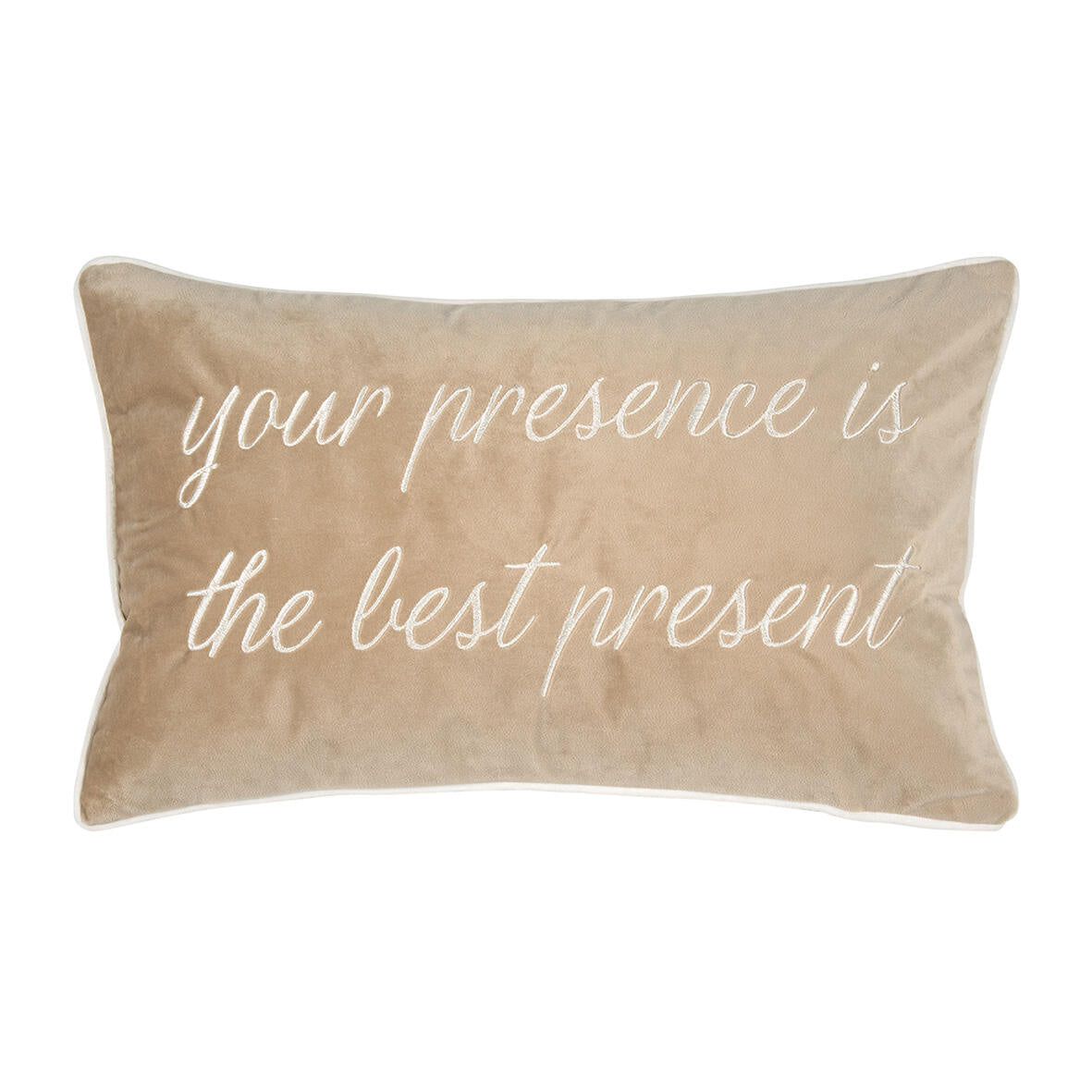 Kissenbezug LYRICS 30x50 - W102 Present - Braun