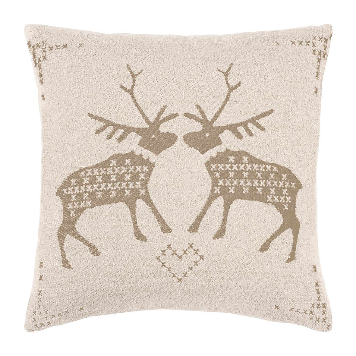 Kissenbezug KISS 45x45 - X11 White-Sand - Beige