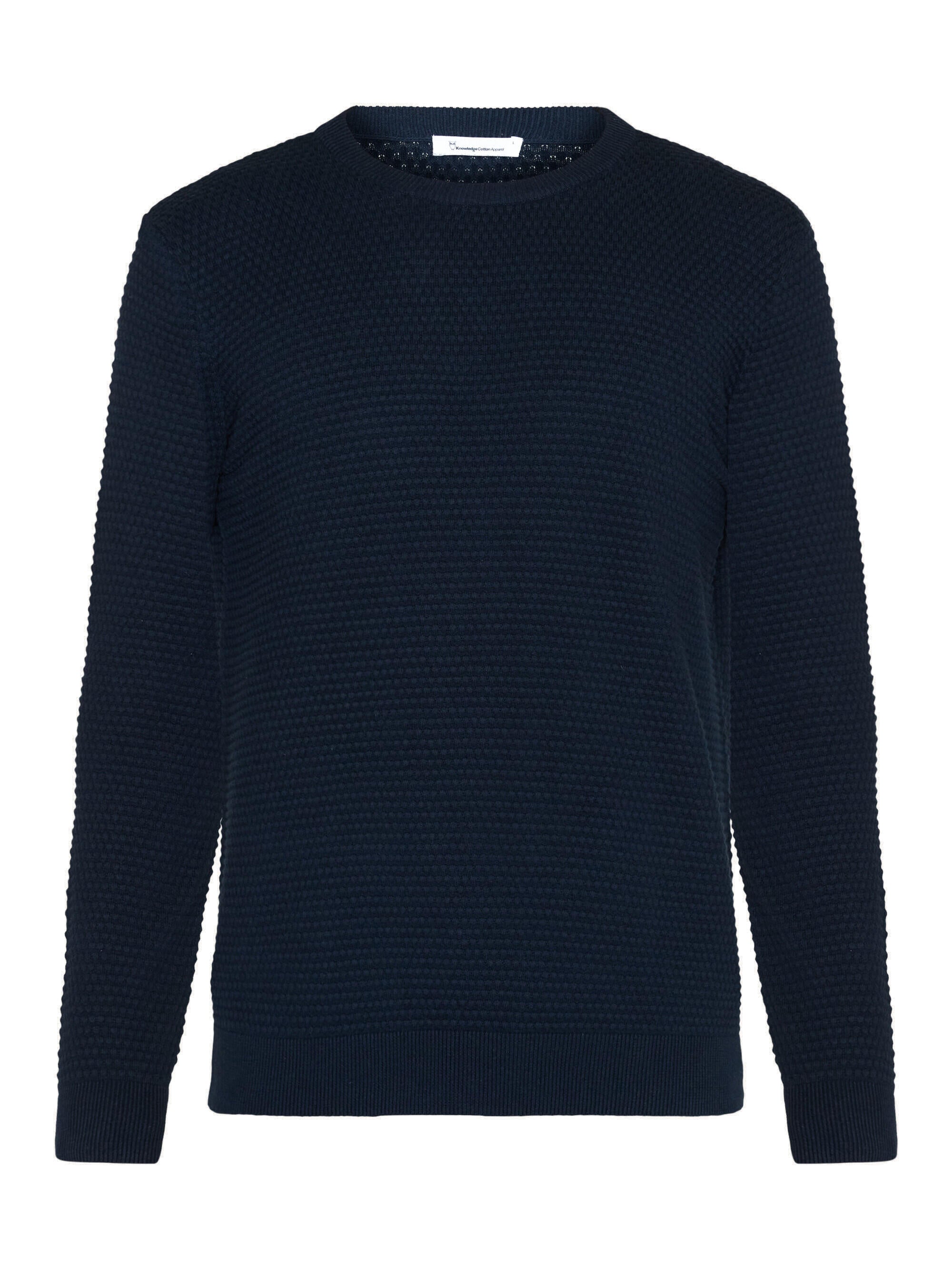 Strickpullover aus Baumwolle - 1001 Total Eclipse - Blau