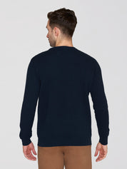 Strickpullover aus Baumwolle - 1001 Total Eclipse - Blau